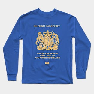 British passport 2020 Long Sleeve T-Shirt